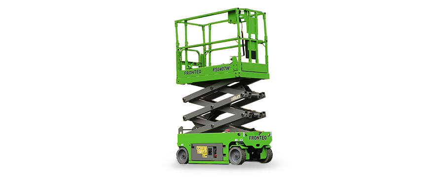 Range of aerial Platforms and Scissor Lifts at Terramax
